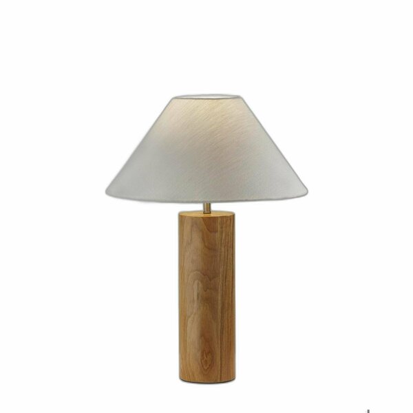 Homeroots Natural Wood Table Lamp18 x 18 x 25.5 in. 372832